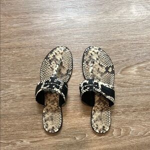 Snakeskin Pattern Women's Sandals